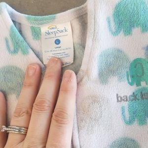 Large Fleece Halo Sleep Sack